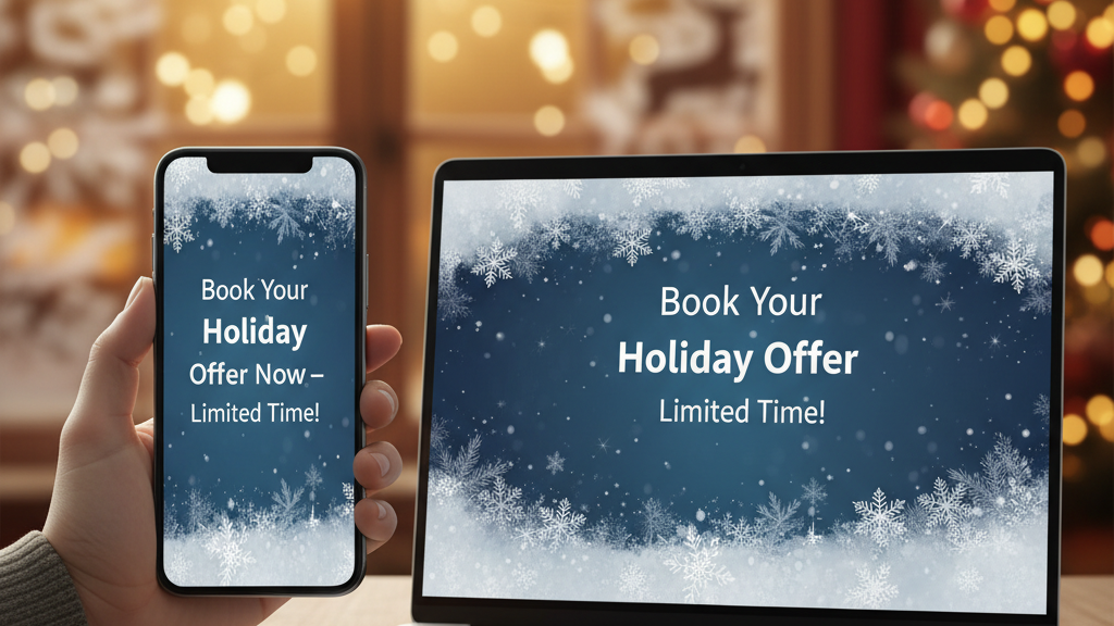 Holiday Promotion Ad
